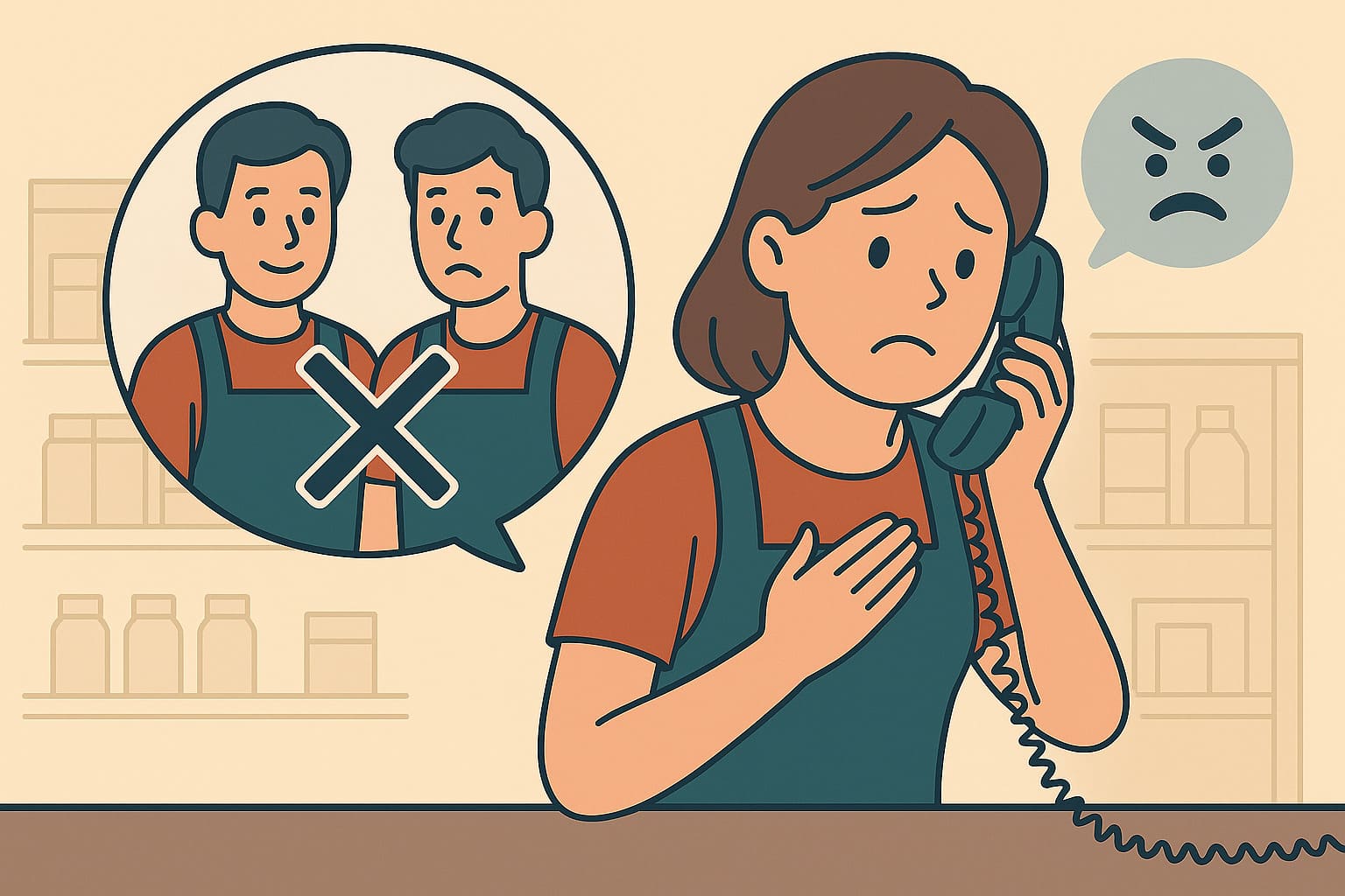 属人化が招くクレーム